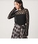 【WEB限定】＜at ease＞レース カットソー