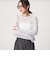 【WEB限定】＜at ease＞レース カットソー