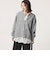 【WEB限定】＜at ease＞ダブルフェイス Vネック プルオーバー カットソー