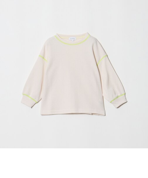 ハニカム ステッチ ロングスリーブ Tシャツ / キッズ 100cm-160cm