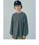 ハニカム ステッチ ロングスリーブ Tシャツ / キッズ 100cm-160cm