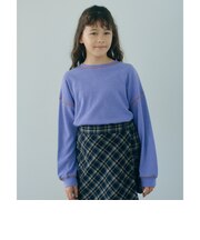 ハニカム ステッチ ロングスリーブ Tシャツ / キッズ 100cm-160cm