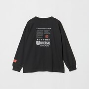 【別注】<UNIVERSAL OVERALL>グラフィック ロングスリーブ Tシャツ / キッズ 140cm-160cm