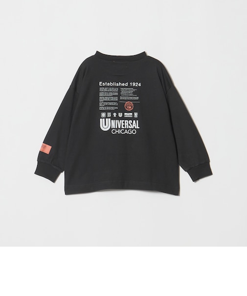 【別注】<UNIVERSAL OVERALL>グラフィック ロングスリーブ Tシャツ / キッズ 110cm-130cm