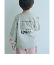 【別注】<UNIVERSAL OVERALL>グラフィック ロングスリーブ Tシャツ / キッズ 110cm-130cm