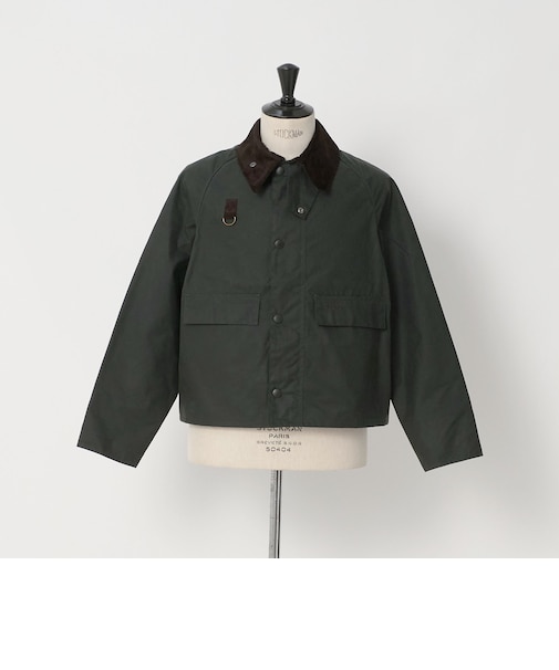 <Barbour>スペイ ワックス ショート ジャケット