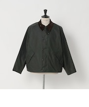<Barbour>オーバーサイズ トランスポート ワックス ショート ジャケット