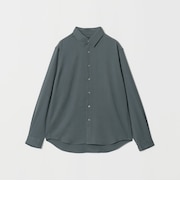 【WEB限定】JUST fit ウールライク 長袖 シャツ