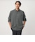 【WEB限定】JUST fit ウールライク リラックス 長袖 シャツ