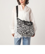 【別注】<LeSportsac>デラックス イージーキャリー トート(ゼブラ)