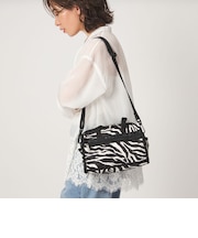 【別注】＜LeSportsac＞デラックスミニダッフル バッグ（ゼブラ柄）