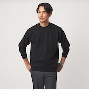 【WEB限定】JUST fit デイリー ダンボール クルーネック スウェット
