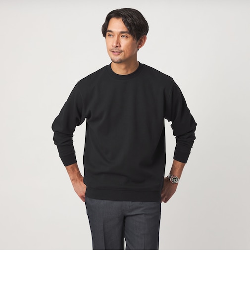 【WEB限定】JUST fit デイリー ダンボール クルーネック スウェット