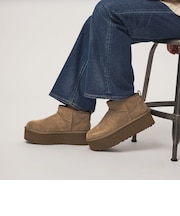 【国内EXCLUSIVEカラー】<UGG>クラシック ウルトラ ミニ プラットフォーム
