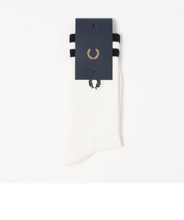 【WEB限定】＜FRED PERRY＞ラインソックス