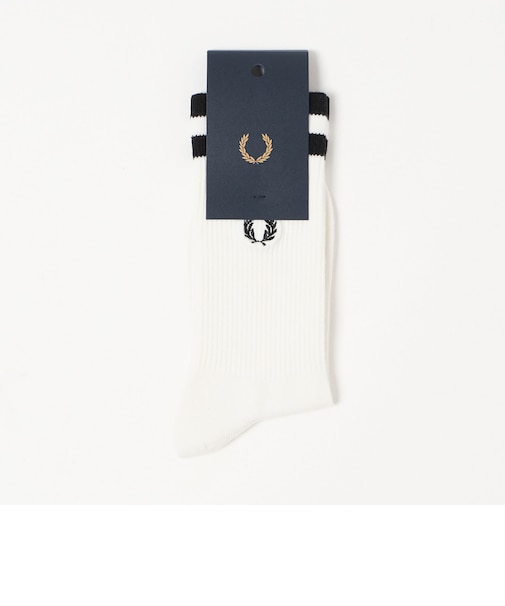 【WEB限定】＜FRED PERRY＞ラインソックス