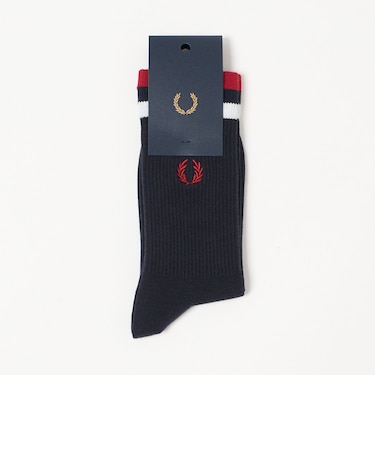 【WEB限定】<FRED PERRY>ラインソックス