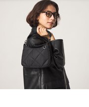 ＜PARTE＞キルティング 2WAYバッグ MINI / ハンドバッグ / ショルダーバッグ はっ水