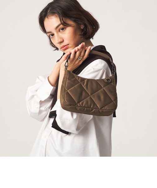 ＜PARTE＞キルティング 2WAYバッグ MINI / ハンドバッグ / ショルダーバッグ はっ水