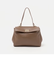 ＜PRATO MADE IN ITALY＞フラップ ワンハンドルバッグ