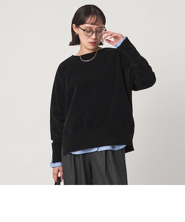 モール ロングスリーブ プルオーバー ニット