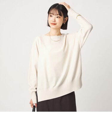 モール ロングスリーブ プルオーバー ニット
