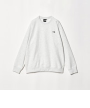 【WEB限定】<THE NORTH FACE>スモール ロゴ ヘザー スウェット クルー
