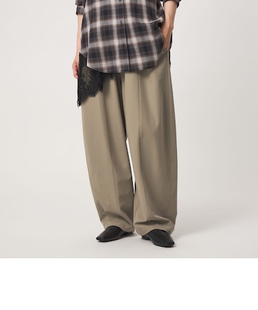 【WEB限定】＜at ease＞カーブ パンツ