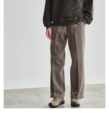 【別注】＜Dickies＞ ポリエステル ダック ワイド パンツ