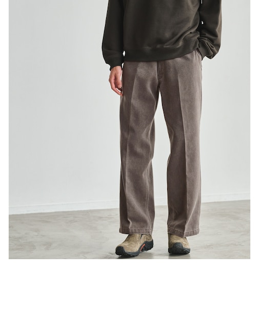【別注】＜Dickies＞ ポリエステル ダック ワイド パンツ
