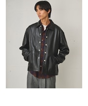【別注】<SKOOKUM>レザー ジャケット