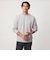 【WEB限定】JUST fit ウォームブレンド モックネック 長袖 カットソー -吸湿発熱-