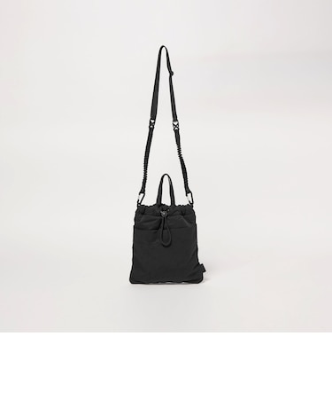 【別注】＜fellowww＞パデッド 巾着 ショルダーバッグ