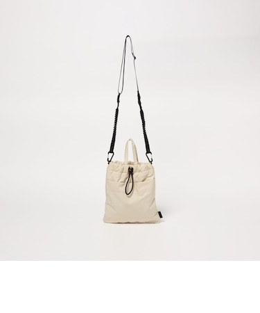 【別注】＜fellowww＞パデッド 巾着 ショルダーバッグ