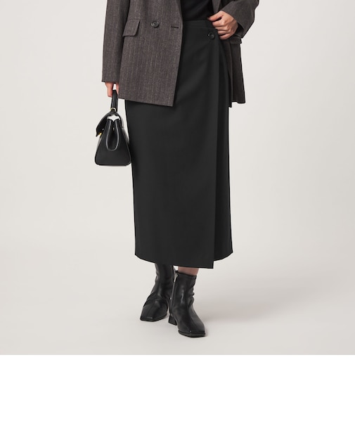 ［size SHORTあり］Daily Chic Iライン スカート ウォッシャブル ストレッチ