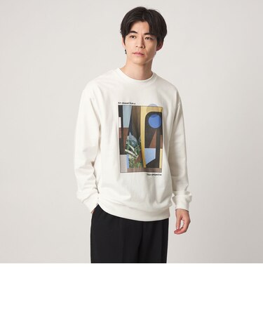 <Phospho Graphica>フレンチ ロングスリーブ Tシャツ スウェット