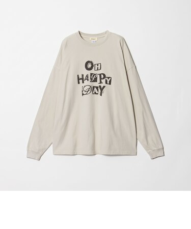 ＜OAFISH＞OH HAPPY DAY 長袖 Tシャツ