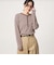 【WEB限定】＜at ease＞マルチボーダー ヘンリーネック カットソー