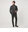 【WEB限定】JUST fit ヘリンボーン ナロー セットアップ ジャケット&パンツ