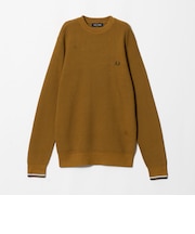 ＜FRED PERRY＞ ワッフル スティッチ ジャンパー ニット