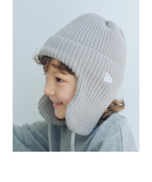 ニューエラ　トラッパー　キッズ NEW ERA＞ ニット キャップ トラッパー / キッズ｜グリーンレーベル