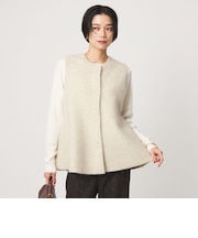 FOXブレンド セッケツ ニット ジレ