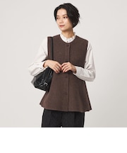 FOXブレンド セッケツ ニット ジレ