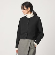 フクレ ジャガード カットソー ジャケット