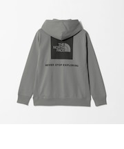 【WEB限定】＜THE NORTH FACE＞バックスクエア ロゴ フーディ パーカー