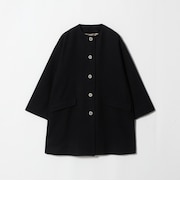 【別注】<Traditional Weatherwear>LINTON ノーカラー コート