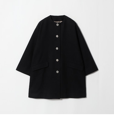 【別注】＜Traditional Weatherwear＞LINTON ノーカラー コート
