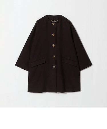 【別注】<Traditional Weatherwear>LINTON ノーカラー コート