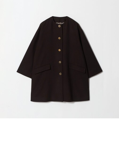 【別注】<Traditional Weatherwear>LINTON ノーカラー コート