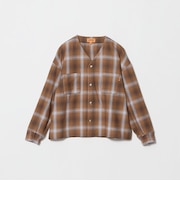 【別注】＜UNIVERSAL OVERALL＞Vネック チェック カーディガン / キッズ 140cm-160cm